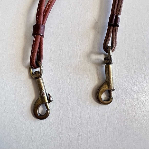 Coach Vintage Basic Clutch Bag British Tan Zipper Needs Repair - Picture 6 of 9